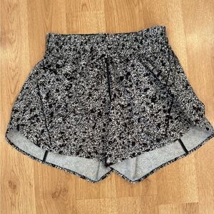 lululemon athletica Black and White Women's Shorts